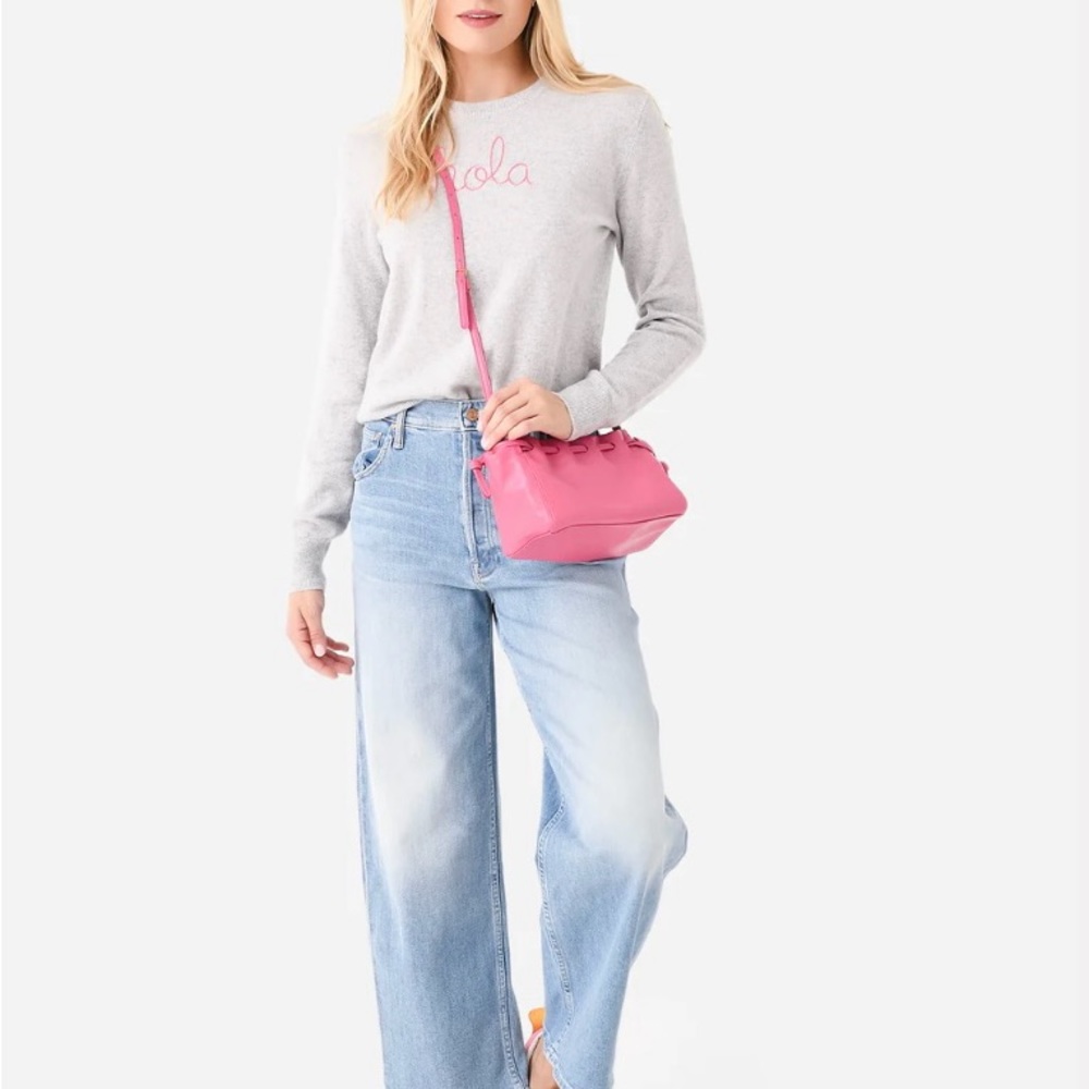 MOTHER denim high waisted spinner flood in kitty corner